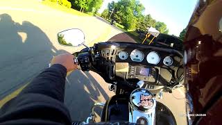 Heading back from Ohio Bike Week Brendas May 29 2022 Part 20 Ride Ohio Scenic Bike Ride Videos [upl. by Ecertak412]