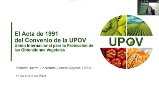 Aspectos fundamentales del Acta 91 del Convenio de la UPOV [upl. by Barbe]