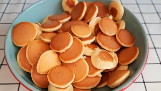 Очень вкусные МИНИ ПАНКЕЙКИ на завтрак  Mini pancakes [upl. by Teri844]