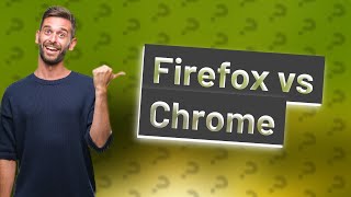 Why Firefox is better than Chrome [upl. by Aliled373]