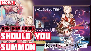 Revived Witch  Should You Summon For Sally amp Amorai New Units [upl. by Enahs]