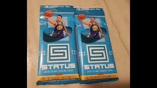 201819 Panini Status Basketball Stan Van Gundy Value Packs Opening [upl. by Oicnedif]