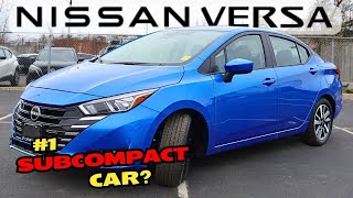 2024 Nissan Versa SV Review A subcompact HIDDEN Gem [upl. by Ative]