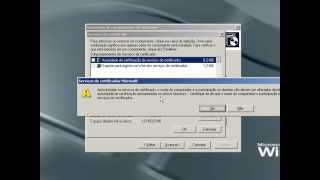 Aula 11  Servidor de Certificados autoridade de certificação no Windows Server 2003 R2 [upl. by Mezoff305]