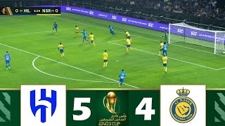 AlHilal vs AlNassr 11 PEN 45  FINAL  Saudi Kings Cup 2024  Match Highlights [upl. by Mauretta729]