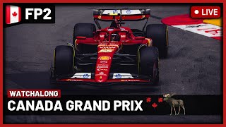 F1 Live Canada GP Free Practice 1  Watchalong  Live Timings  Commentary [upl. by Merna]