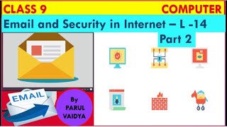 Email and Security in Internet  L 14  Part2  Class 9  Computer  GSEB  Security in Internet [upl. by Batha507]