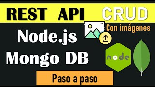 API Node js CRUD usando Mongo DB  subir imágenes [upl. by Woo688]