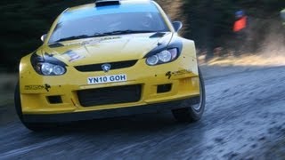 ScottishBritish Rally Highlights 2012  crashes and mistakes HD [upl. by Adah]