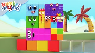 Two Hour PATTERN PALACE Bonanza 🏰  Learn to Count  Full episodes  Numberblocks [upl. by Neelyak]