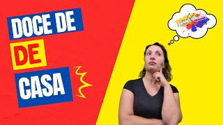 Doce de casa  Conjugação verbal [upl. by Drwde]