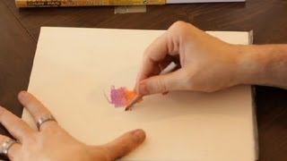 How to Dilute Oil Pastels  Art Projects [upl. by Freemon]