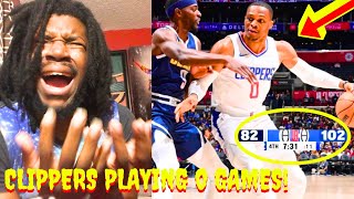 CLIPPERS VS NUGGETS PRESEASON REACTION DENVER NUGGETS VS LOS ANGELES CLIPPERS HIGHLIGHTS REACTION [upl. by Idnak]