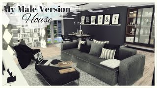 Sims 4  My Male House Version Part1 [upl. by Settera424]