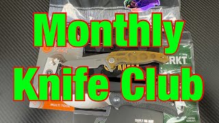 Monthly Knife Club August  Ultimate Box [upl. by Nothgierc]