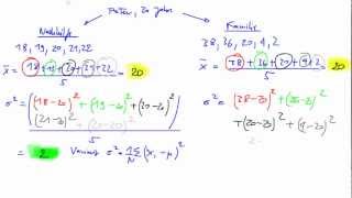 Varianz und Standardabweichung [upl. by Matteo870]