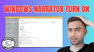 How to Turn On Narrator in Windows 10 [upl. by Sokem442]