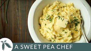 Parmesan Mashed Potatoes  A Sweet Pea Chef [upl. by Armallas]