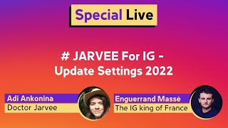 Jarvee for Instagram  Update Settings 2022 🤖🤖🤖 [upl. by Inram]