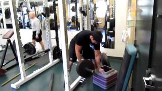 Unilateral Barbell Corner Rows [upl. by Niela]