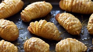 Mini Hasselback Potatoes with Garlic amp Cheese Ad [upl. by Ecnarrat]