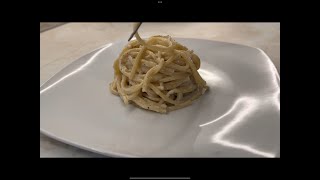 La migliore cacio e pepe è a casa mia cacioepepe tonnarelli [upl. by Bushey]