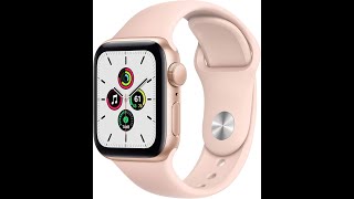 Apple Watch SE 2020 GPS 40MM Caja de Aluminio Oro con Correa Deportiva Pomelo Reacondicionado [upl. by Stout]