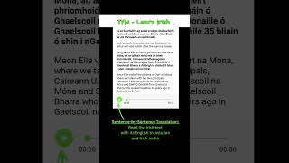 TYM Learn Irish  Ultimate Irish Language App gaeilge irish ireland irishlanguage [upl. by Wolgast]