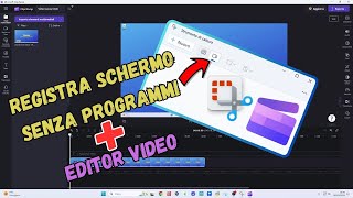 Registra lo schermo del PC con Strumento di Cattura in Windows 11 [upl. by Aneelak54]