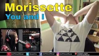 Morissette performs You And I LIVE on Wish 1075  REACTION [upl. by Yasui]