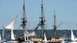 Fêtes maritimes de Brest 2016 côté mer [upl. by Ylro358]