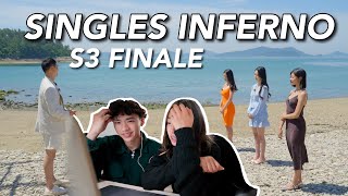 REACTING TO SINGLES INFERNO 3 FINALE  솔로지옥 [upl. by Nerol]