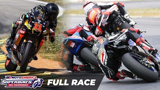 MotoAmerica HONOS Superbike Race 1 at VIR 2021 [upl. by Sally588]