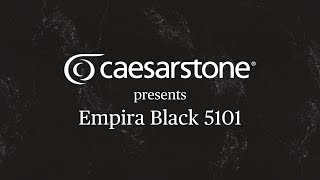 Caesarstone  5101 Empira Black [upl. by Adnarahs]