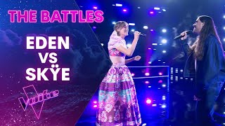 Skye amp Eden Borrie Sing The Beatles Yesterday  The Battles  The Voice Australia [upl. by Kerr390]