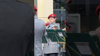 Viribus unitis Marsch Ausbildungsmusikkorps der Bundeswehr 🦅🇩🇪militär soldaten bundeswehr [upl. by Dene]