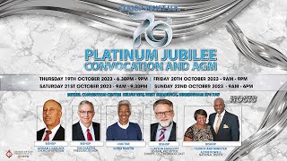 WARNING FLASHING LIGHTS  COGOP 70th Platinum Jubilee Convocation  21st Oct 2023 PM [upl. by Ocana259]