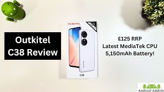 Oukitel C38 Review  Stylish Budget Smartphone [upl. by Liponis]