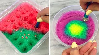 Satisfying Mini Microphone Slime ASMR Compilation Video Part 1 [upl. by Warfold]