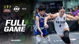 New Zealand vs Philippines  Womens QuarterFinals  Full Game  FIBA 3x3 Asia Cup 2023 [upl. by Freya842]