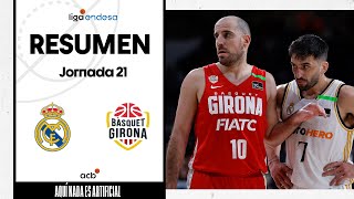 Real Madrid  Bàsquet Girona 9279 RESUMEN  Liga Endesa 202324 [upl. by Alexandros201]