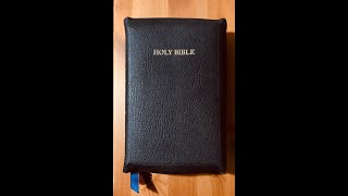 RL Allan Brevier Blackface 20 Reference Bible Black Highland Goatskin Leather  King James Version [upl. by Analah]