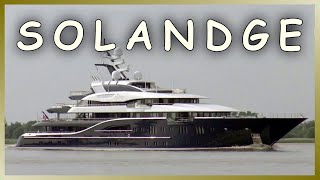 The awardwinning 85metre SuperYacht SOLANDGE [upl. by Fulviah]