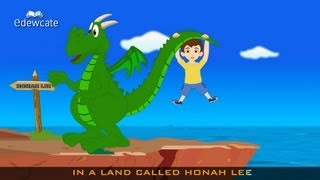 Edewcate english rhymes  Magic Dragon Nursery Rhyme [upl. by Bounds]