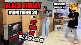 BLACK FRIDAY EN MONITORES GAMER  2K A PRECIO DE FHD [upl. by Ahtibbat70]