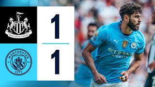 HIGHLIGHTS Newcastle 11 Man City  Gvardiol and Gordon goals ⚽️  Premier League [upl. by Wester]