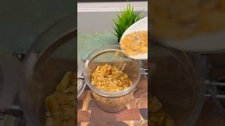 How to make easy granola at home👍😋❤️ youtubeshorts food shortsvideo [upl. by Nitnert]