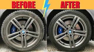 HOW TO CLEAN WHEELS LIKE A PRO [upl. by Islean]