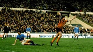 Wolves v Manchester City League Cup Final 2nd March 1974 First Half [upl. by Notserc139]