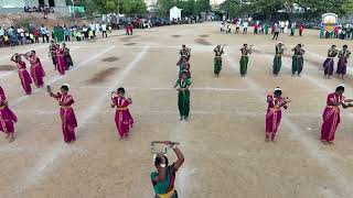 Lezim Dance  Nivedita school hospet [upl. by Seale55]